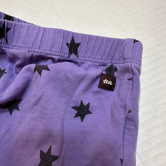 Tea Collection Purple star outfit sz 12-18 m Two piece outfit matching set - Picture 3 of 8